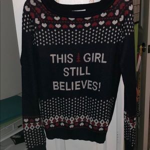 Delia’s “Ugly” Christmas sweater